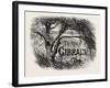 Sketch in the Alameda, Gibraltar-null-Framed Giclee Print