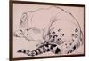 Sketch, Leopard, London Zoo 2005-Joan Thewsey-Framed Premium Giclee Print