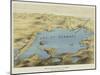 Sketch Map from the Dardanelles to the Bosphorus-null-Mounted Giclee Print