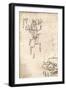 Sketch map of Armenia, c1472-c1519 (1883)-Leonardo Da Vinci-Framed Giclee Print