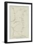 Sketch-Map of Italian Operations in Abyssinia-null-Framed Giclee Print