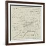 Sketch-Map of Matabililand, Illustrating the Scenes of the Present Disturbances-null-Framed Giclee Print