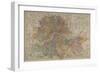 Sketch Map Of the London Postal District-Edward Stanford-Framed Giclee Print
