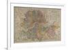 Sketch Map Of the London Postal District-Edward Stanford-Framed Giclee Print