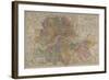 Sketch Map Of the London Postal District-Edward Stanford-Framed Giclee Print