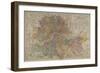 Sketch Map Of the London Postal District-Edward Stanford-Framed Giclee Print