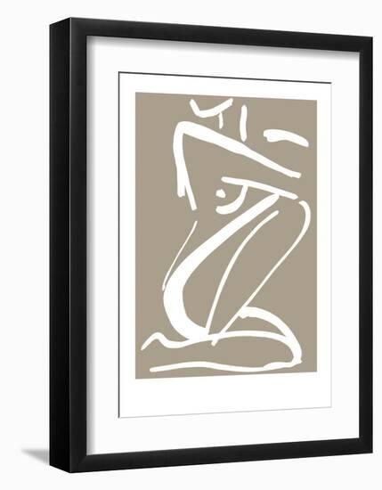 Sketch No. 2-Design Fabrikken-Framed Art Print