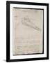 Sketch of a Design for a Flying Machine-Leonardo da Vinci-Framed Photographic Print