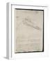 Sketch of a Design for a Flying Machine-Leonardo da Vinci-Framed Photographic Print