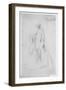 Sketch of a Female Figure, 1888-Walter Richard Sickert-Framed Giclee Print