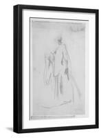 Sketch of a Female Figure, 1888-Walter Richard Sickert-Framed Giclee Print