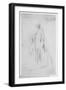 Sketch of a Female Figure, 1888-Walter Richard Sickert-Framed Giclee Print