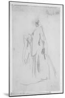 Sketch of a Female Figure, 1888-Walter Richard Sickert-Mounted Giclee Print