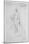 Sketch of a Female Figure, 1888-Walter Richard Sickert-Mounted Giclee Print