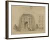 Sketch of a Fountain-Gabriel Davioud-Framed Giclee Print