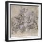 Sketch of a Fresco for the Santa Maria Del Popolo Church in Rome-Carlo Maratta-Framed Giclee Print