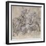 Sketch of a Fresco for the Santa Maria Del Popolo Church in Rome-Carlo Maratta-Framed Giclee Print