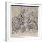 Sketch of a Fresco for the Santa Maria Del Popolo Church in Rome-Carlo Maratta-Framed Giclee Print