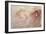 Sketch of a Roaring Lion-Leonardo da Vinci-Framed Giclee Print