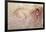 Sketch of a Roaring Lion-Leonardo da Vinci-Framed Giclee Print