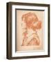 'Sketch Of A Woman' c1885, (1896)-James Abbott McNeill Whistler-Framed Giclee Print