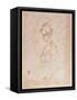 Sketch of a Woman-Michelangelo Buonarroti-Framed Stretched Canvas