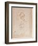 Sketch of a Woman-Michelangelo Buonarroti-Framed Giclee Print