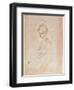 Sketch of a Woman-Michelangelo Buonarroti-Framed Giclee Print