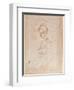 Sketch of a Woman-Michelangelo Buonarroti-Framed Giclee Print