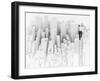 Sketch of an Architect-alphaspirit-Framed Art Print