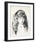 Sketch of Anne, 1923-24-George Wesley Bellows-Framed Giclee Print