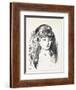 Sketch of Anne, 1923-24-George Wesley Bellows-Framed Giclee Print