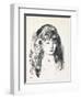 Sketch of Anne, 1923-24-George Wesley Bellows-Framed Giclee Print