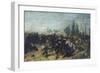 Sketch of Battle-Giovanni Fattori-Framed Giclee Print