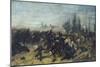 Sketch of Battle-Giovanni Fattori-Mounted Giclee Print