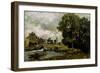 Sketch of Dedham Mill-John Constable-Framed Giclee Print