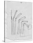 Sketch of Flexible Straw, circa late 1930s; Archives Center, NMAH-null-Stretched Canvas