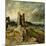 Sketch of Hadleigh Castle (Recto) (Oil on Millboard)-John Constable-Mounted Premium Giclee Print