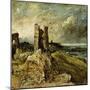 Sketch of Hadleigh Castle (Recto) (Oil on Millboard)-John Constable-Mounted Giclee Print