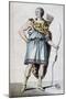 Sketch of Hippolytus' Costume for Phaedra-Jean Racine-Mounted Premium Giclee Print