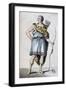 Sketch of Hippolytus' Costume for Phaedra-Jean Racine-Framed Giclee Print