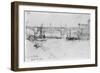 Sketch of London Bridge, 1860-George The Elder Scharf-Framed Giclee Print