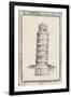 Sketch of Pisa-Ethan Harper-Framed Art Print