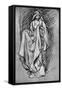Sketch of Regan, from King Lear, 1899-Edwin Austin Abbey-Framed Stretched Canvas