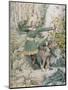 Sketch of Robin Hood, 1852 (W/C over Graphite on Paper)-Richard Dadd-Mounted Giclee Print