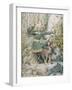 Sketch of Robin Hood, 1852 (W/C over Graphite on Paper)-Richard Dadd-Framed Giclee Print