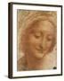 Sketch of Saint Anne, 1500-Leonardo da Vinci-Framed Giclee Print