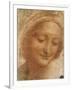 Sketch of Saint Anne, 1500-Leonardo da Vinci-Framed Giclee Print