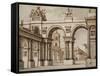 Sketch of Set Design-Alessandro Sanquirico-Framed Stretched Canvas