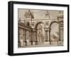 Sketch of Set Design-Alessandro Sanquirico-Framed Giclee Print